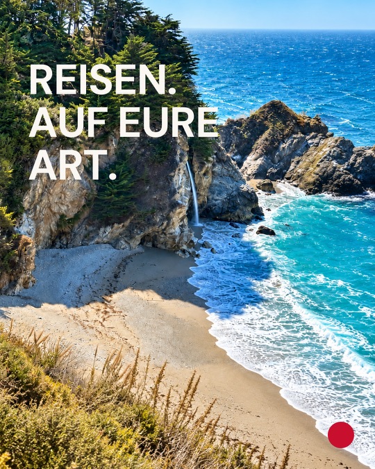 Instagram-Beitrag: Reisen. Auf eure Art. (öffnet Instagram in neuem Tab)